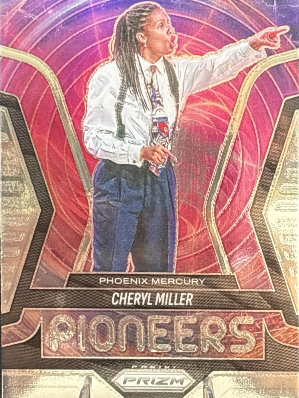 Panini Prizm Cheryl Miller Basketball Trading Card - Pioneers